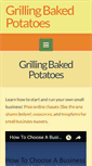 Mobile Screenshot of grillingbakedpotatoes.com